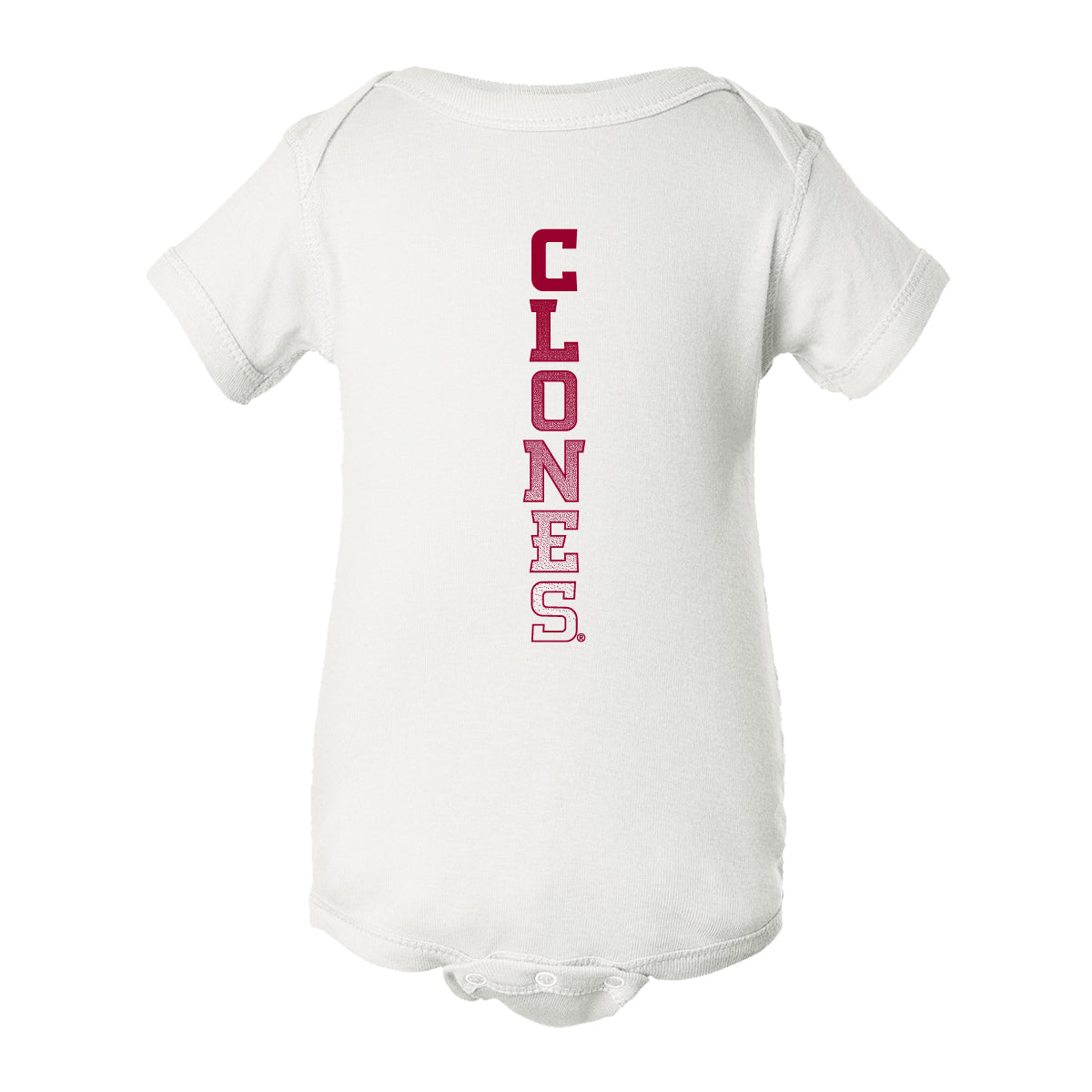 Iowa State Cyclones Infant Onesie - Vertical Clones Fade