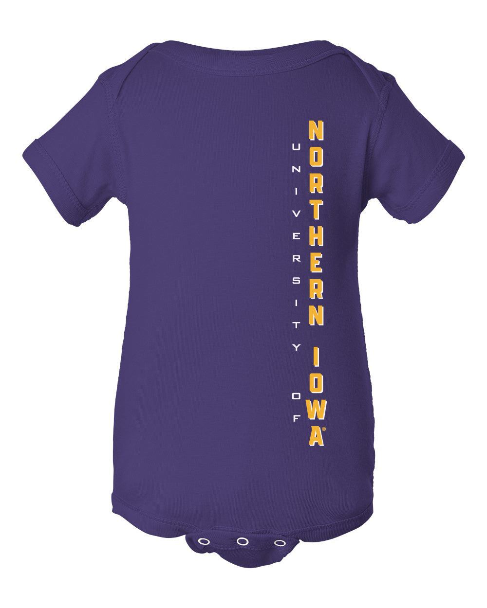 Northern Iowa Panthers Infant Onesie - Vertical University of Northern Iowa