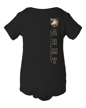 Army Black Knights Infant Onesie - Vertical United States Military Academy