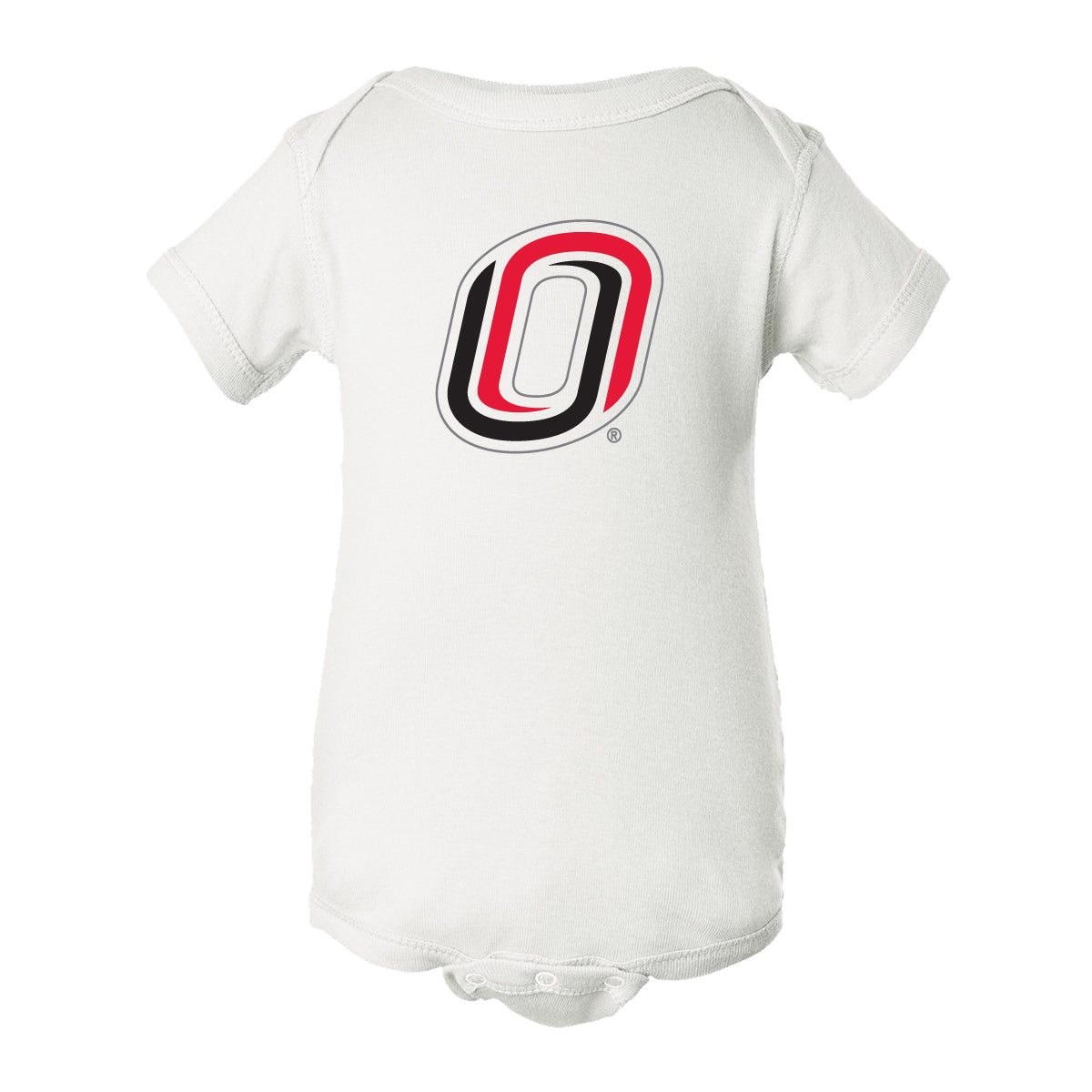 Omaha Mavericks Infant Onesie - Trademarked O Logo - UNO Mavs