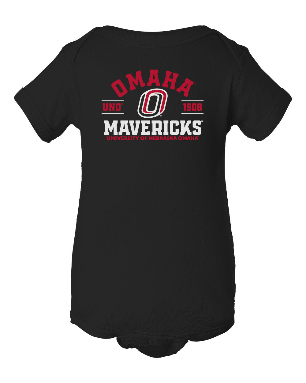 Omaha Mavericks Infant Onesie - UNO 1908 Arch Omaha