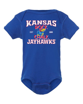 Kansas Jayhawks Infant Onesie - Rock Chalk Jayhawks