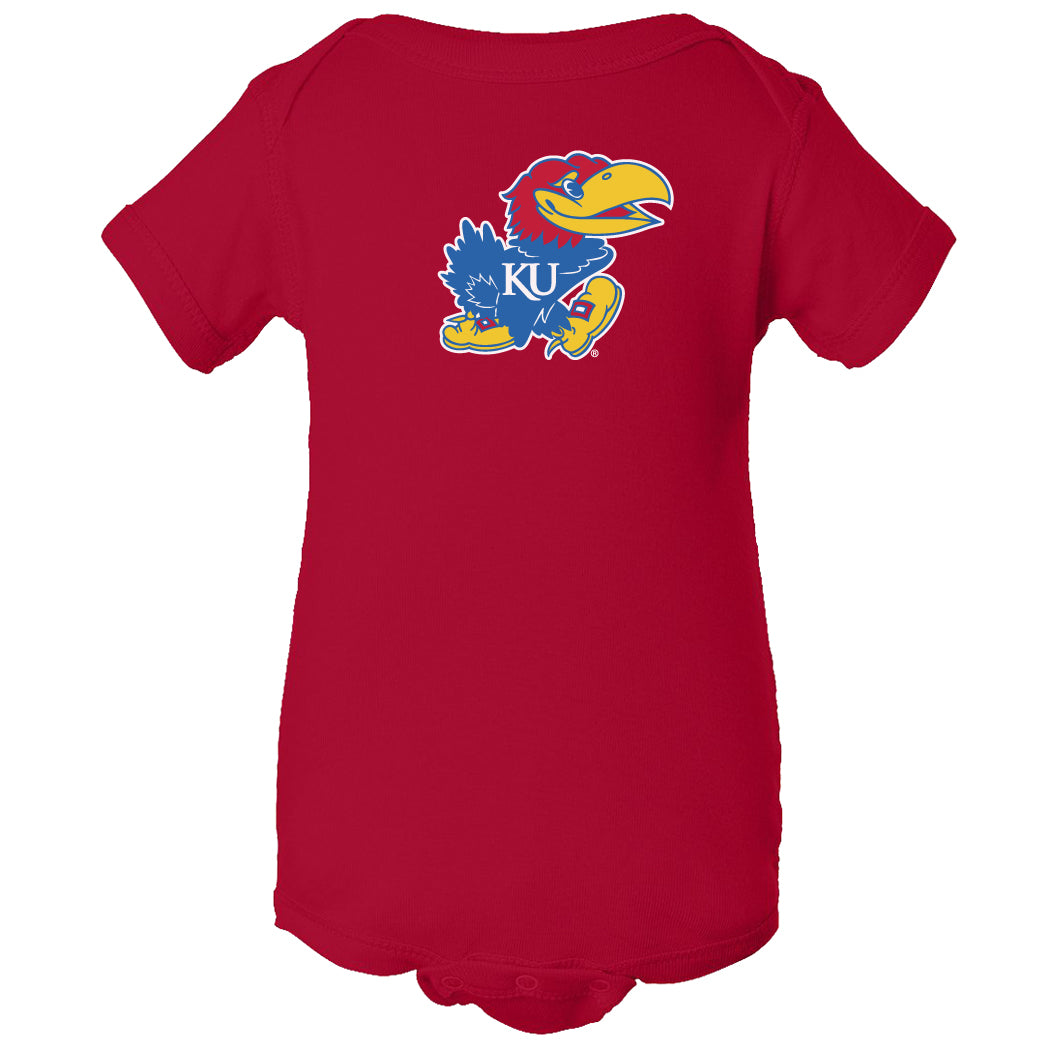 Kansas Jayhawks Infant Onesie - Lone Kansas Jayhawk