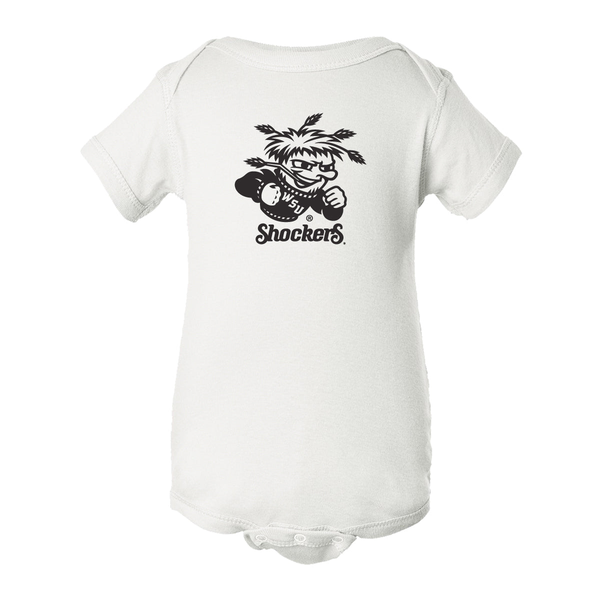 Wichita State Shockers Infant Onesie - WuShock Primary Logo