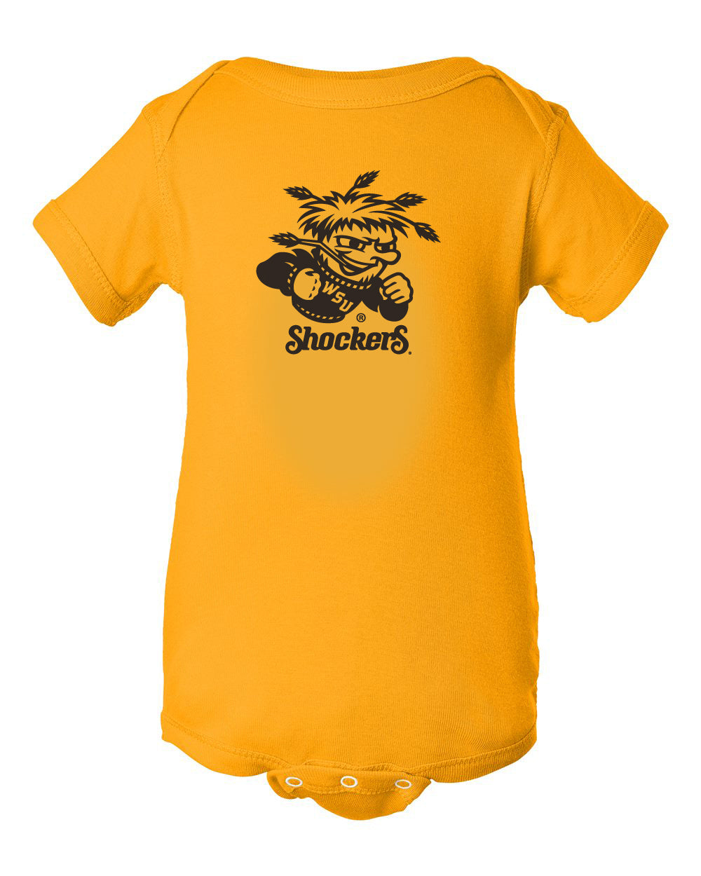 Wichita State Shockers Infant Onesie - WuShock Primary Logo