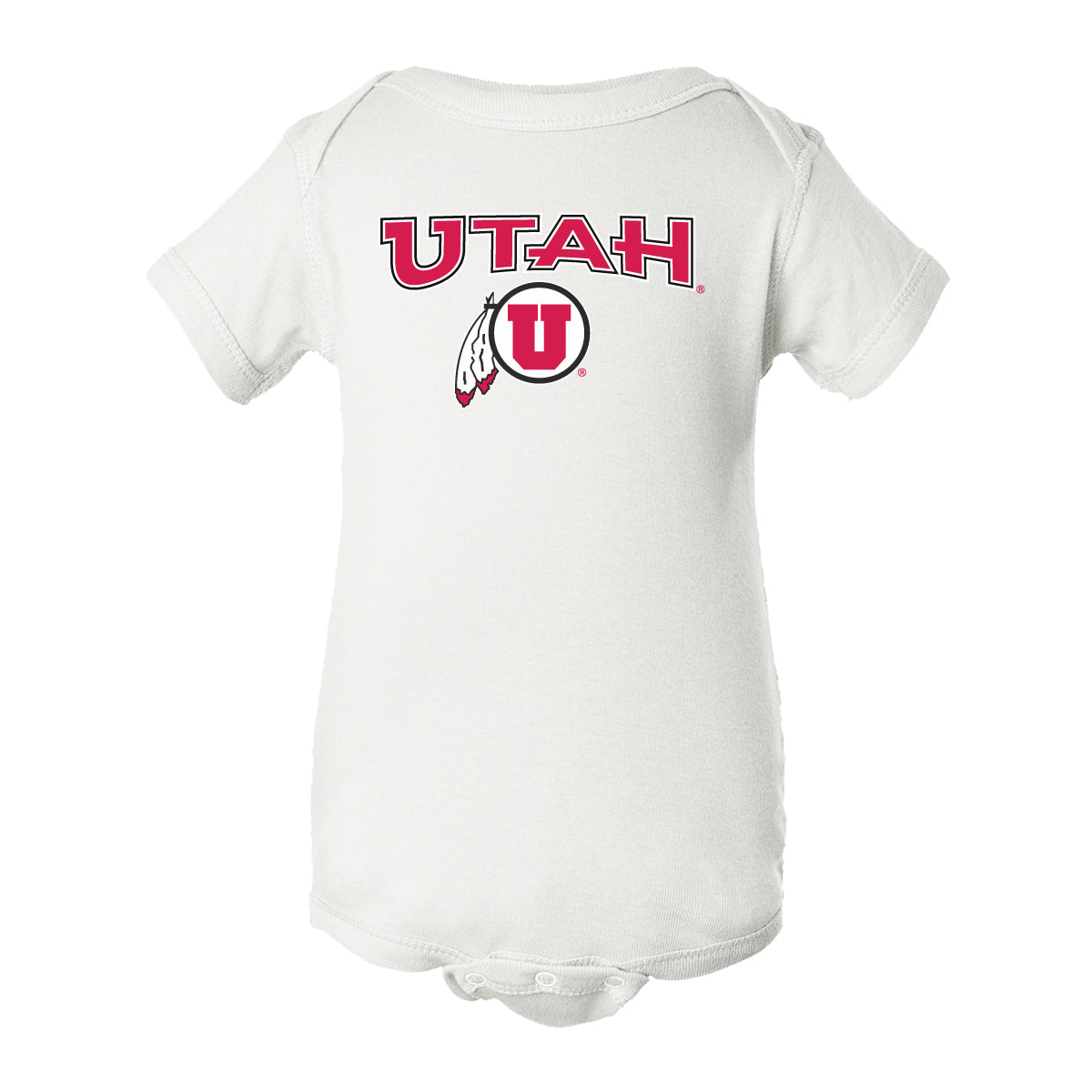 Utah Utes Infant Onesie - Circle & Feather Logo