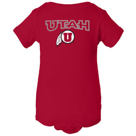 Utah Utes Infant Onesie - Circle & Feather Logo