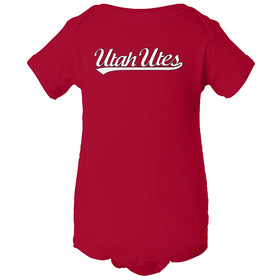 Utah Utes Infant Onesie - Script Utah Utes