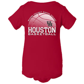 Houston Cougars Infant Onesie - Houston Cougars Basketball Coogs House