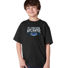 Florida Atlantic Owls Boys Tee Shirt - FAU Owls Winning in Paradise