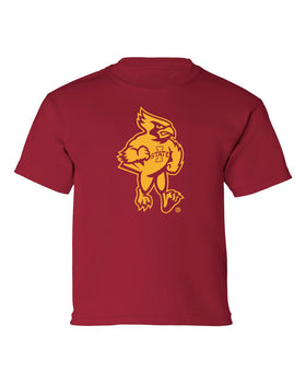 Iowa State Cyclones Boys Tee Shirt - Cy The Cyclones Mascot Full Body