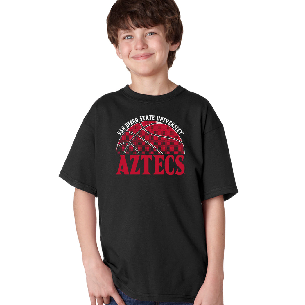 San Diego State Aztecs Boys Tee Shirt - SDSU Basketball