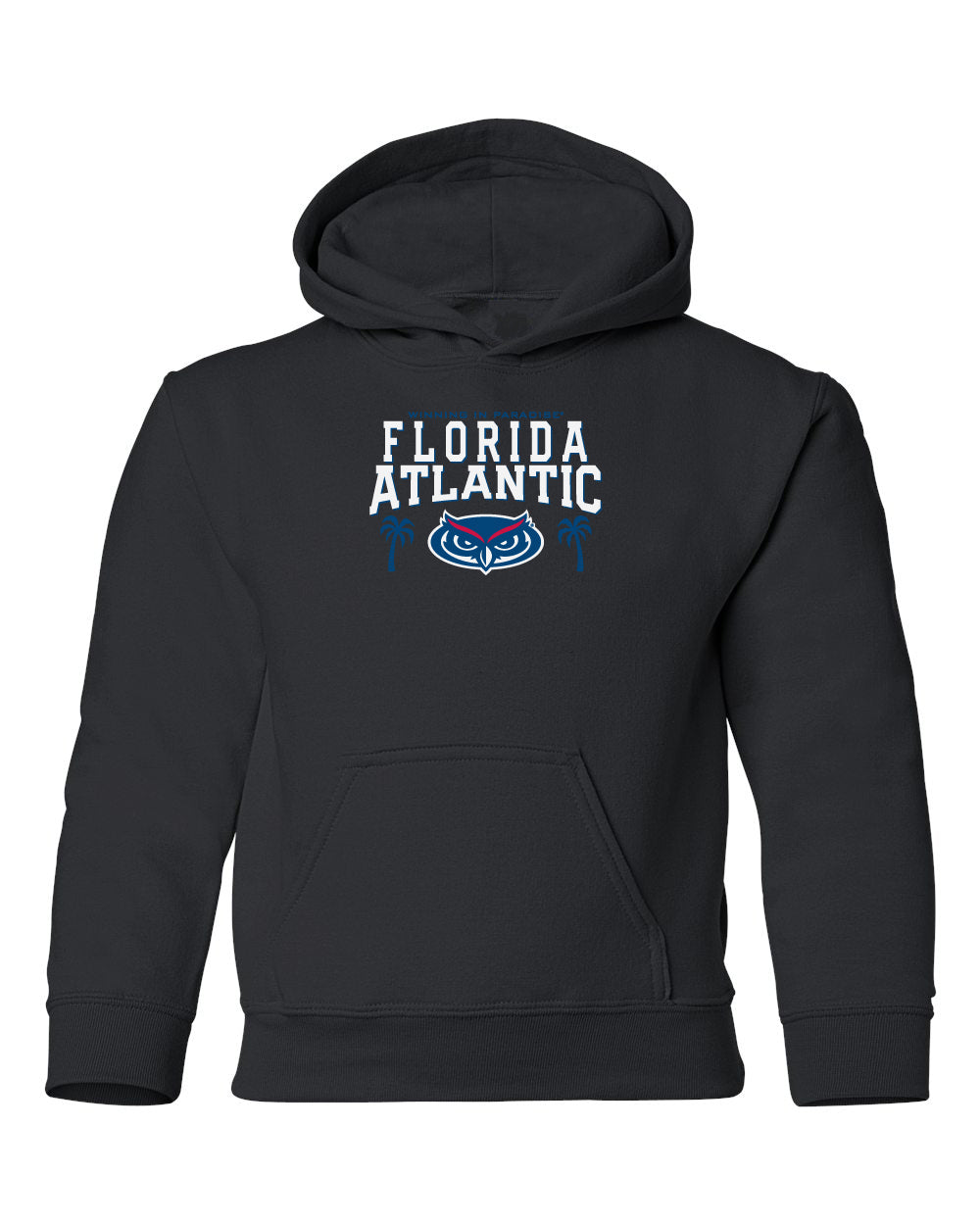 Florida Atlantic Owls Youth Hooded Sweatshirt - FAU Owls Winning in Paradise
