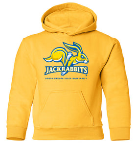 South Dakota State Jackrabbits Youth Hooded Sweatshirt - SDSU Jackrabbits Primary Logo