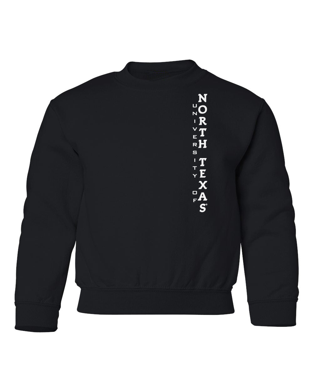North Texas Mean Green Youth Crewneck Sweatshirt - Vert University of North Texas