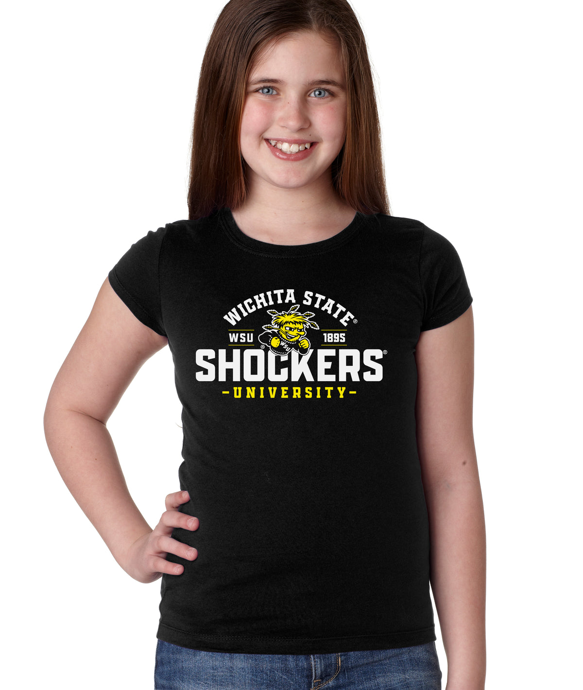 Wichita State Shockers Girls Tee Shirt - Arc Wichita State Shockers