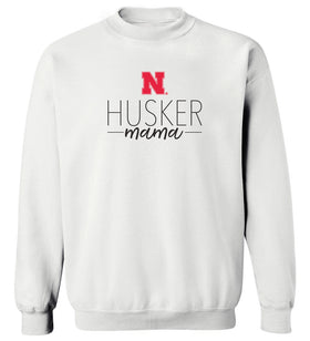 Women's Nebraska Huskers Crewneck Sweatshirt - Husker Mama