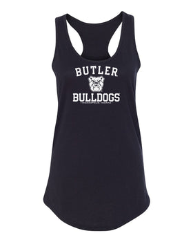 Women's Butler Bulldogs Tank Top - Butler Bulldogs Arch Primary Logo