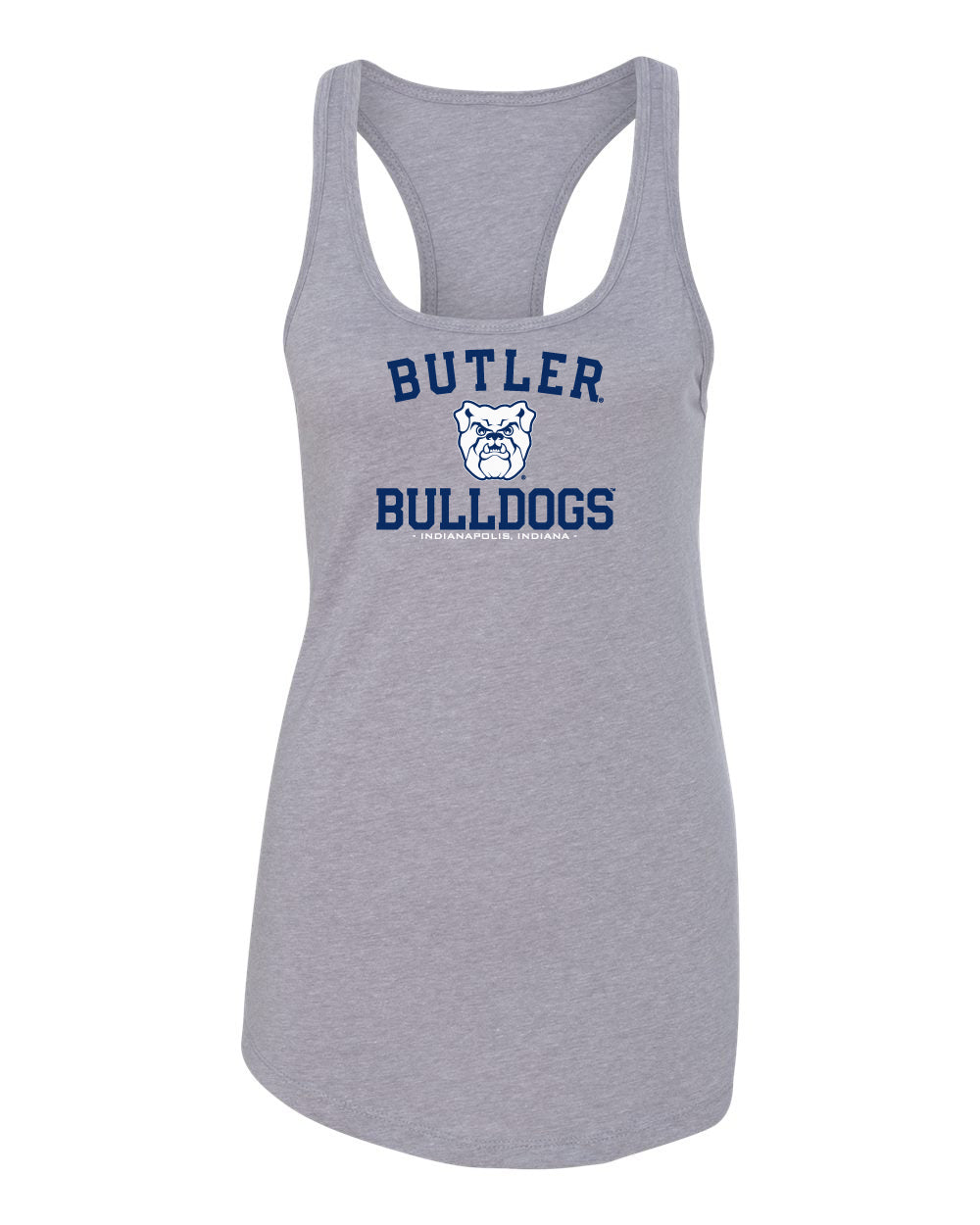 Women's Butler Bulldogs Tank Top - Butler Bulldogs Arch Primary Logo