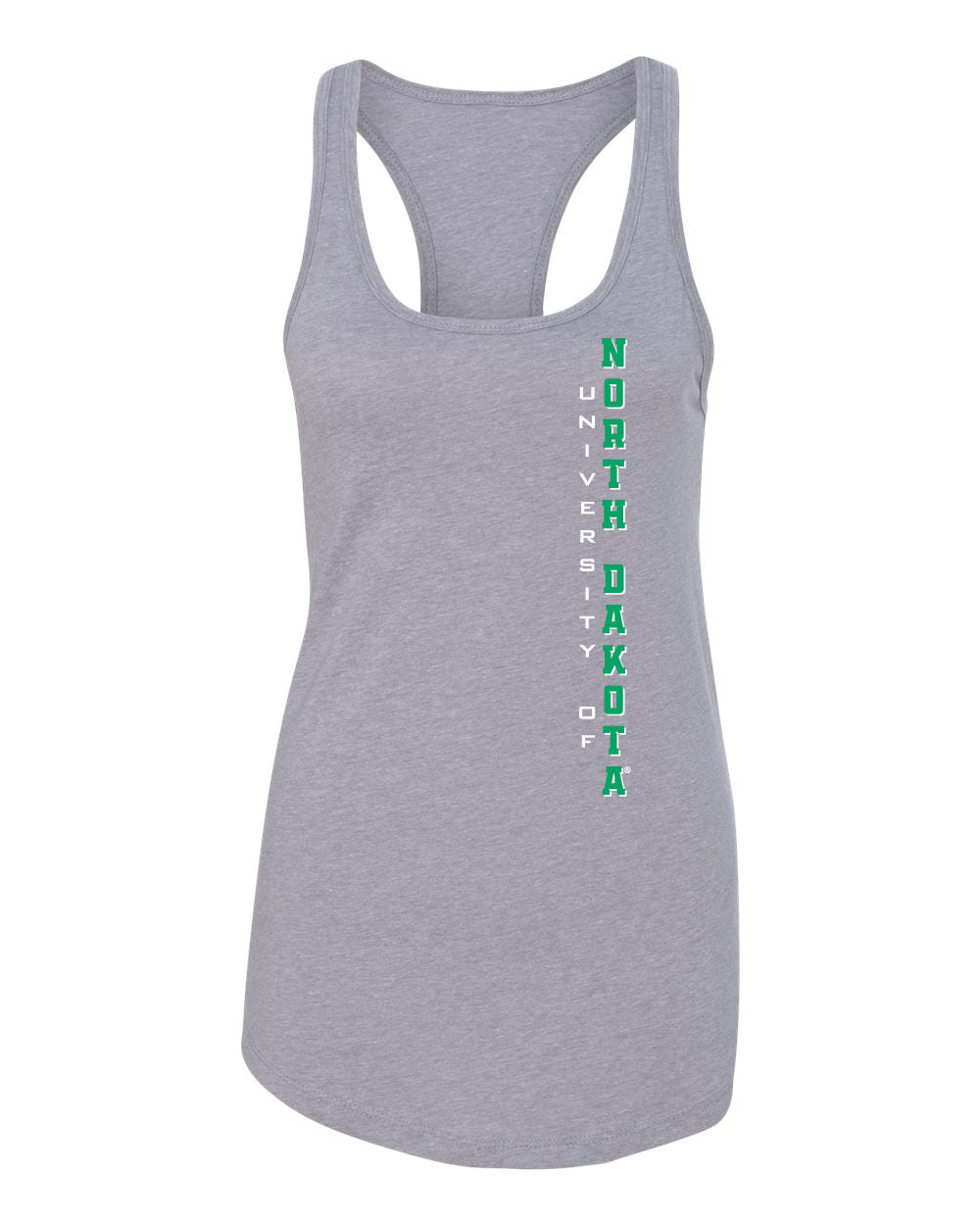 Women's North Dakota Fighting Hawks Tank Top - Vertical University of North Dakota