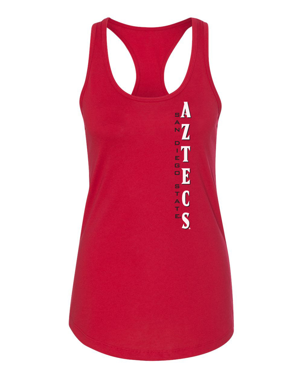 Women's San Diego State Aztecs Tank Top - Vertical Aztecs