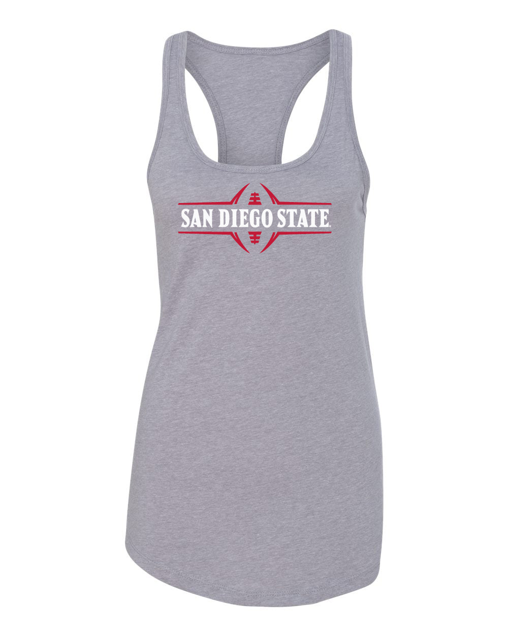 Women's San Diego State Aztecs Tank Top - SDSU Football Laces