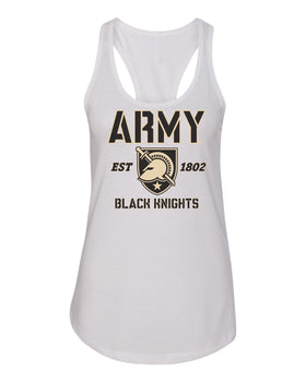 Women's Army Black Knights Tank Top - Army West Point Established 1802