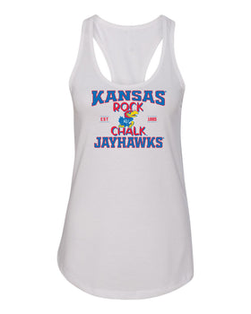 Women's Kansas Jayhawks Tank Top - Rock Chalk Jayhawks