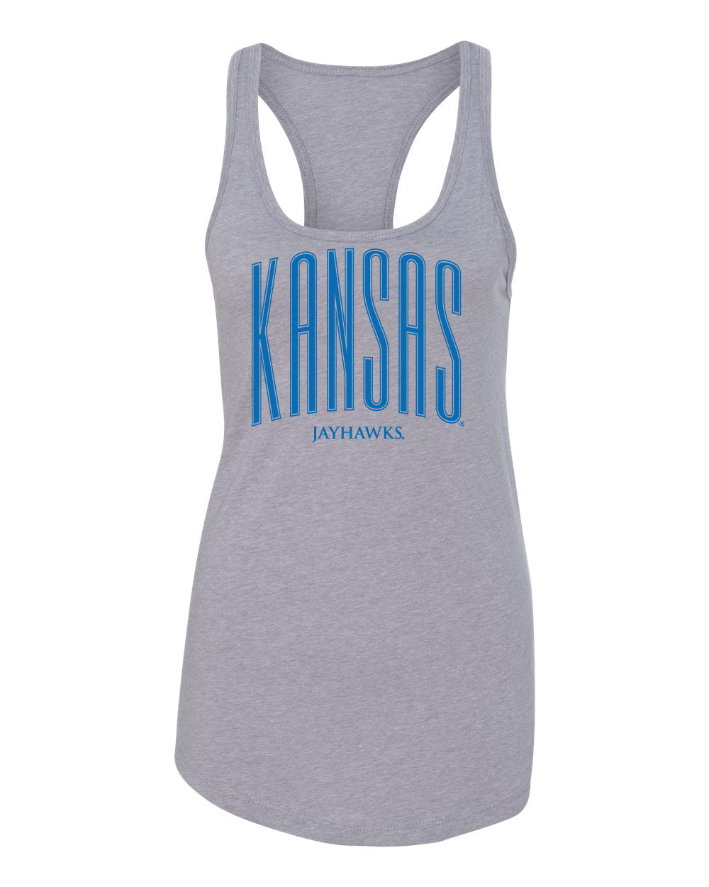 Women's Kansas Jayhawks Tank Top - Tall Kansas Small Jayhawks
