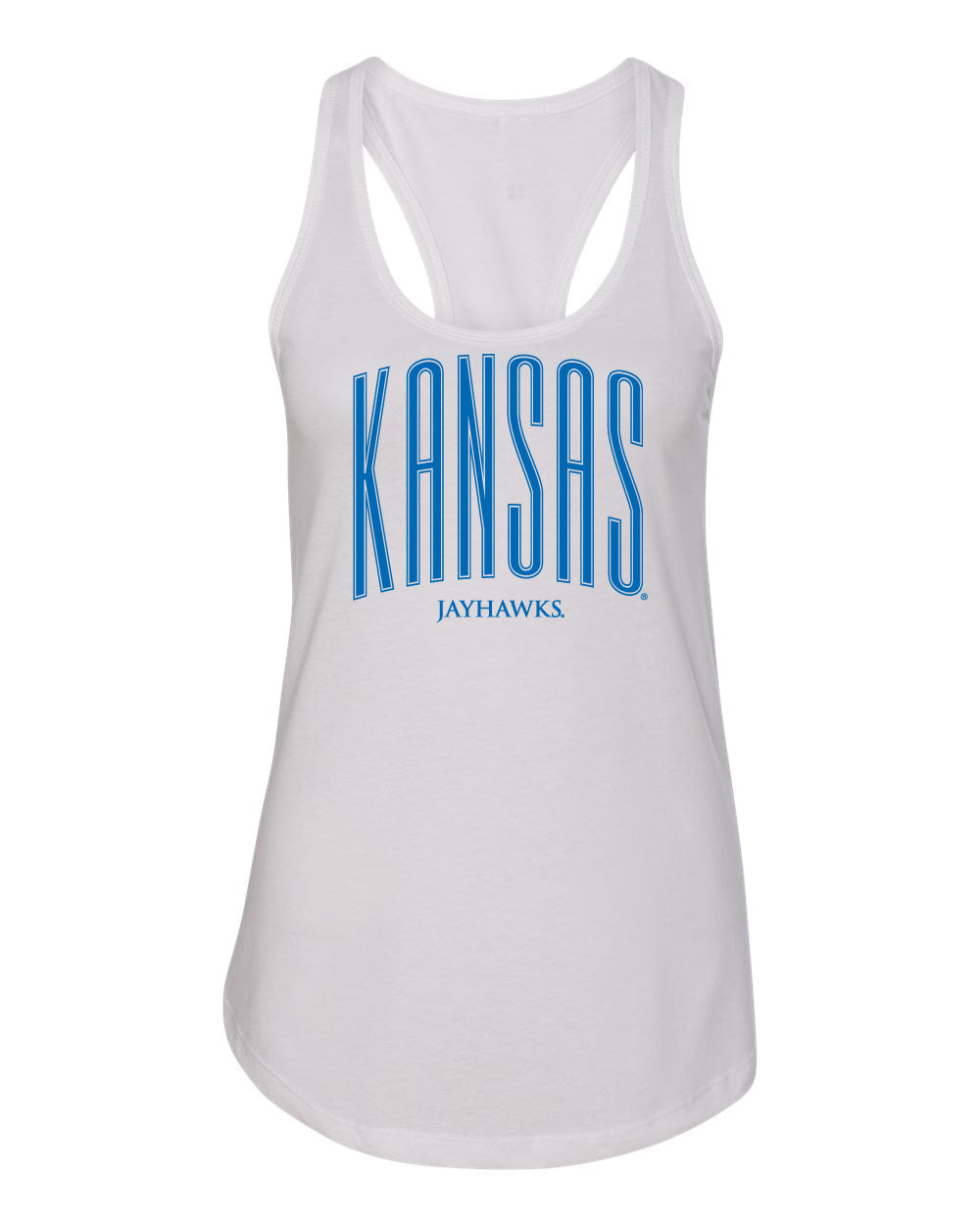 Women's Kansas Jayhawks Tank Top - Tall Kansas Small Jayhawks