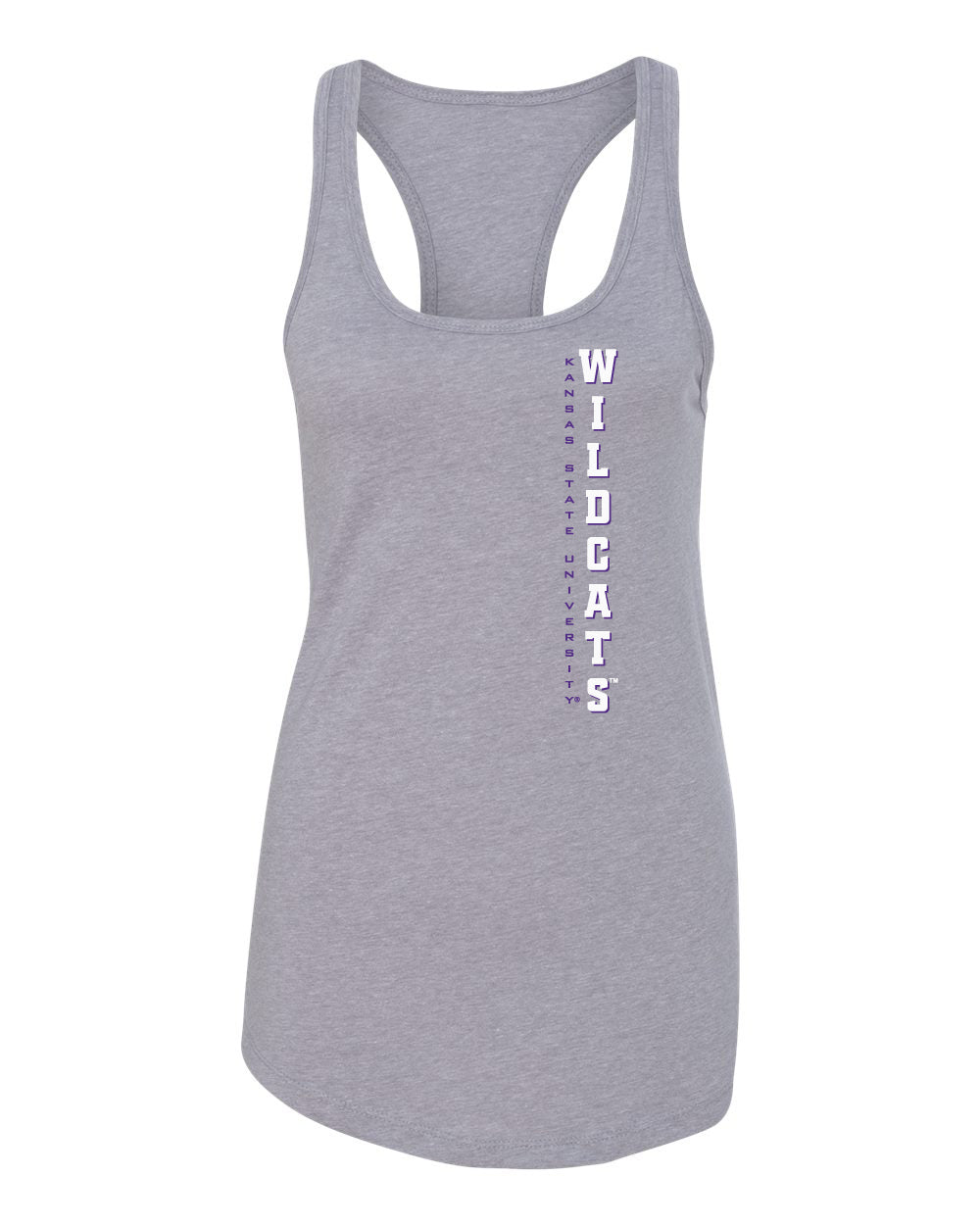 Women's K-State Wildcats Tank Top - Vertical KSU Wildcats