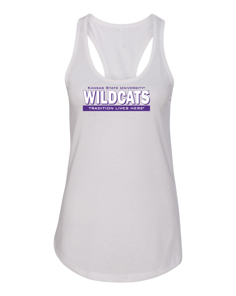 Women's K-State Wildcats Tank Top - Wildcats Tradition Lives Here