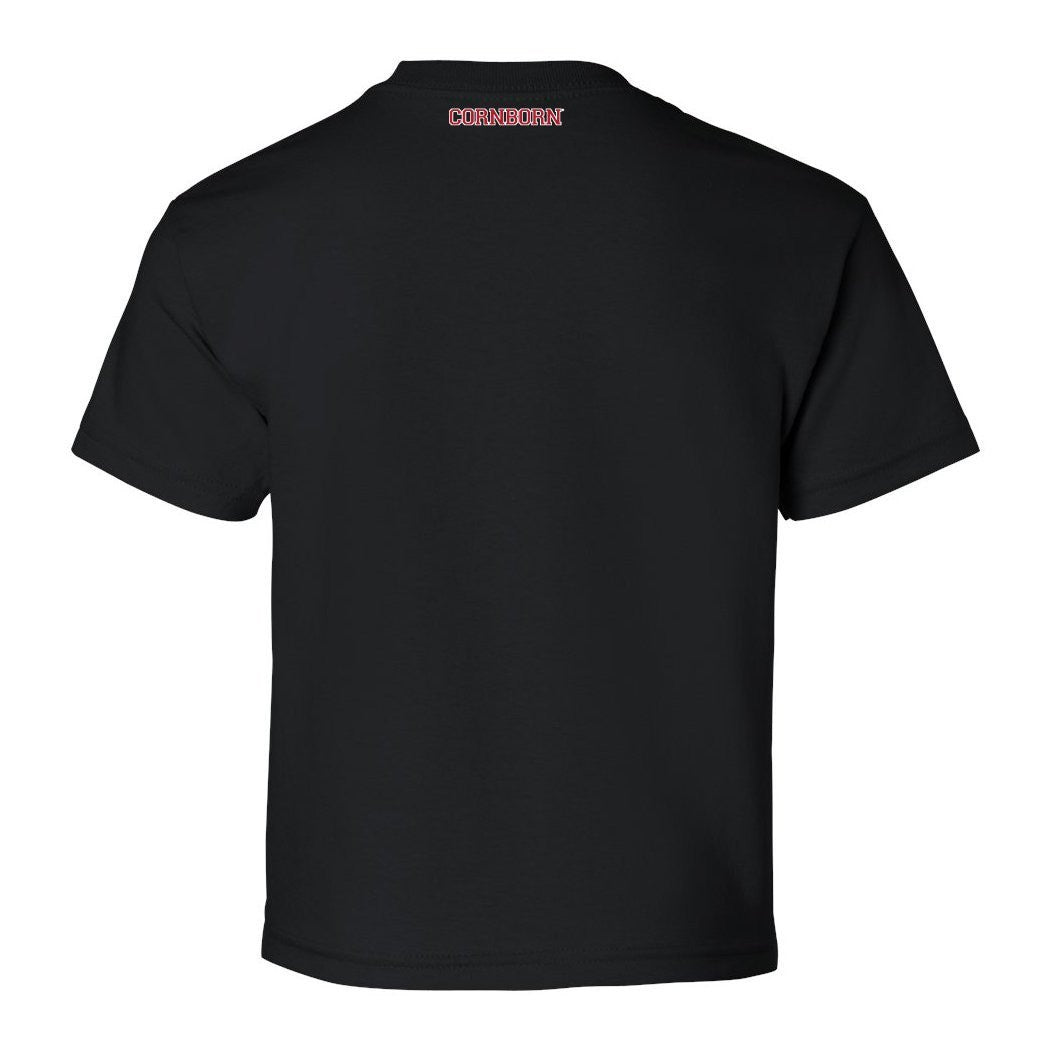 Nebraska Cornhuskers Football "Blackshirts Wear Red on Saturdays" Youth Boys Tee Shirt