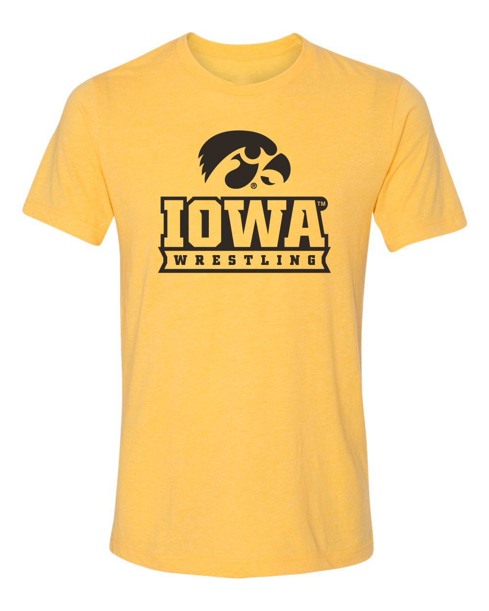 Women's Iowa Hawkeyes Premium Tri-Blend Tee Shirt - Iowa Hawkeyes Wrestling