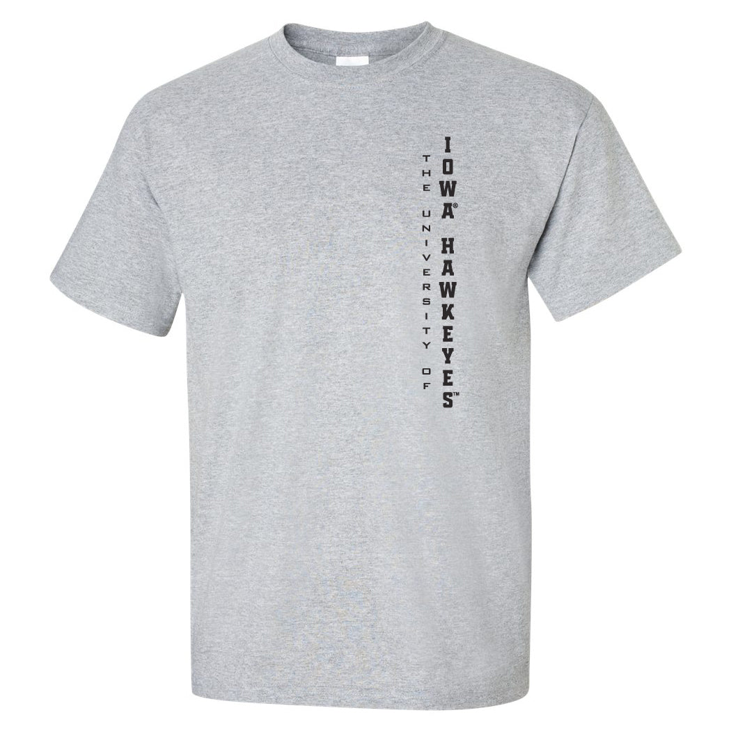 Iowa Hawkeyes Tee Shirt - Vert University of Iowa Hawkeyes