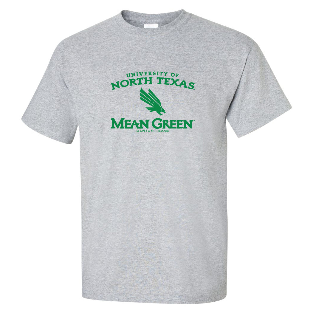 North Texas Mean Green Tee Shirt - North Texas Arch Primary Logo