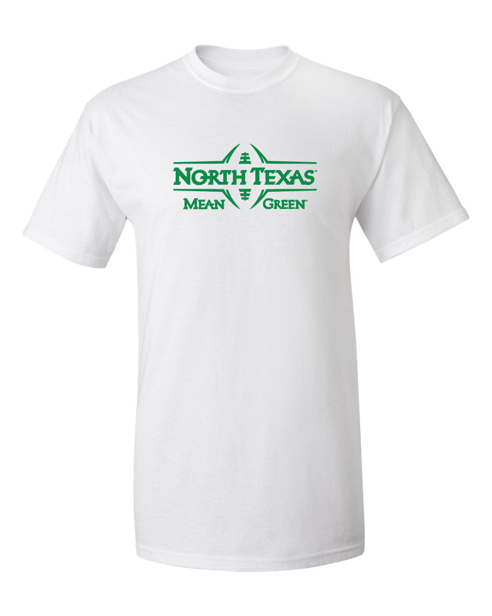 North Texas Mean Green Tee Shirt - North Texas Football Laces