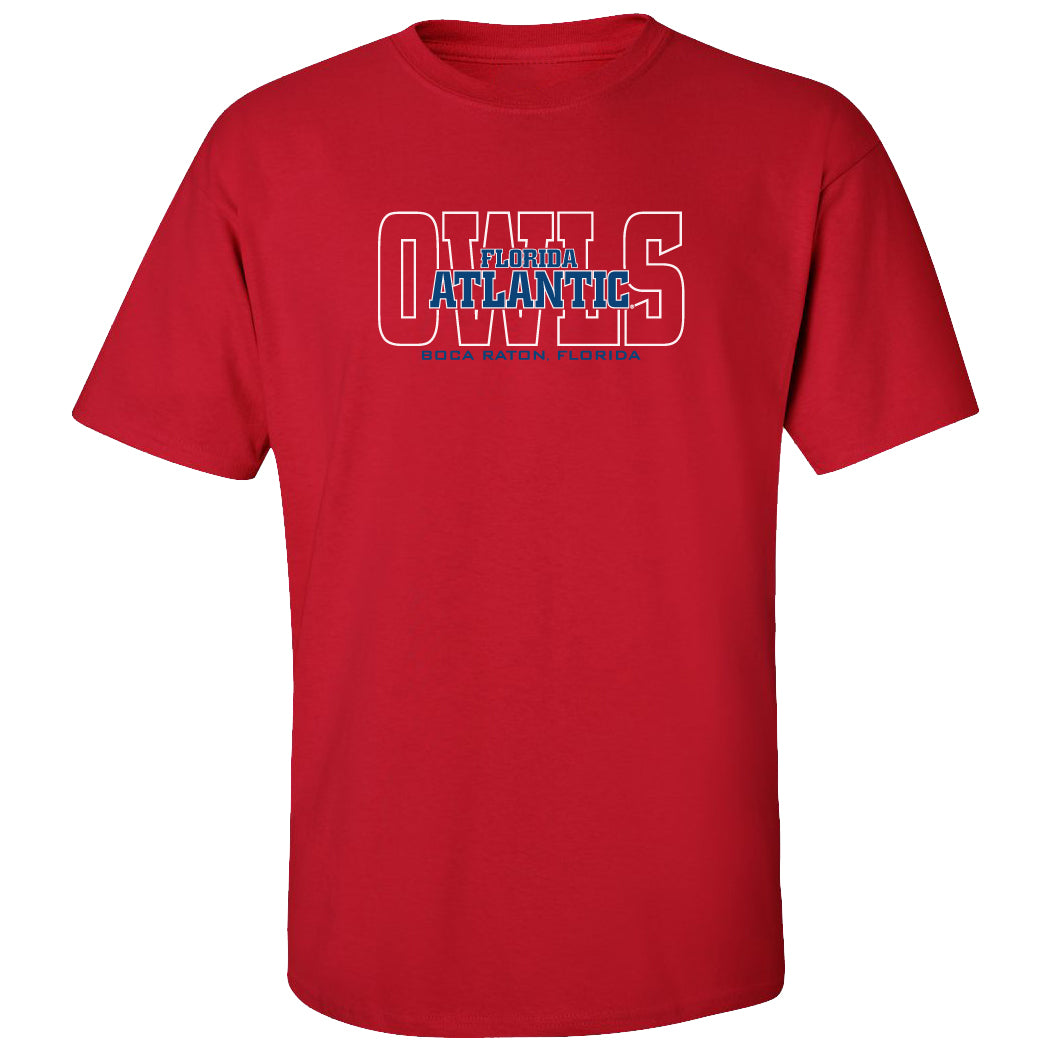 Florida Atlantic Owls Tee Shirt - FAU Owls Background