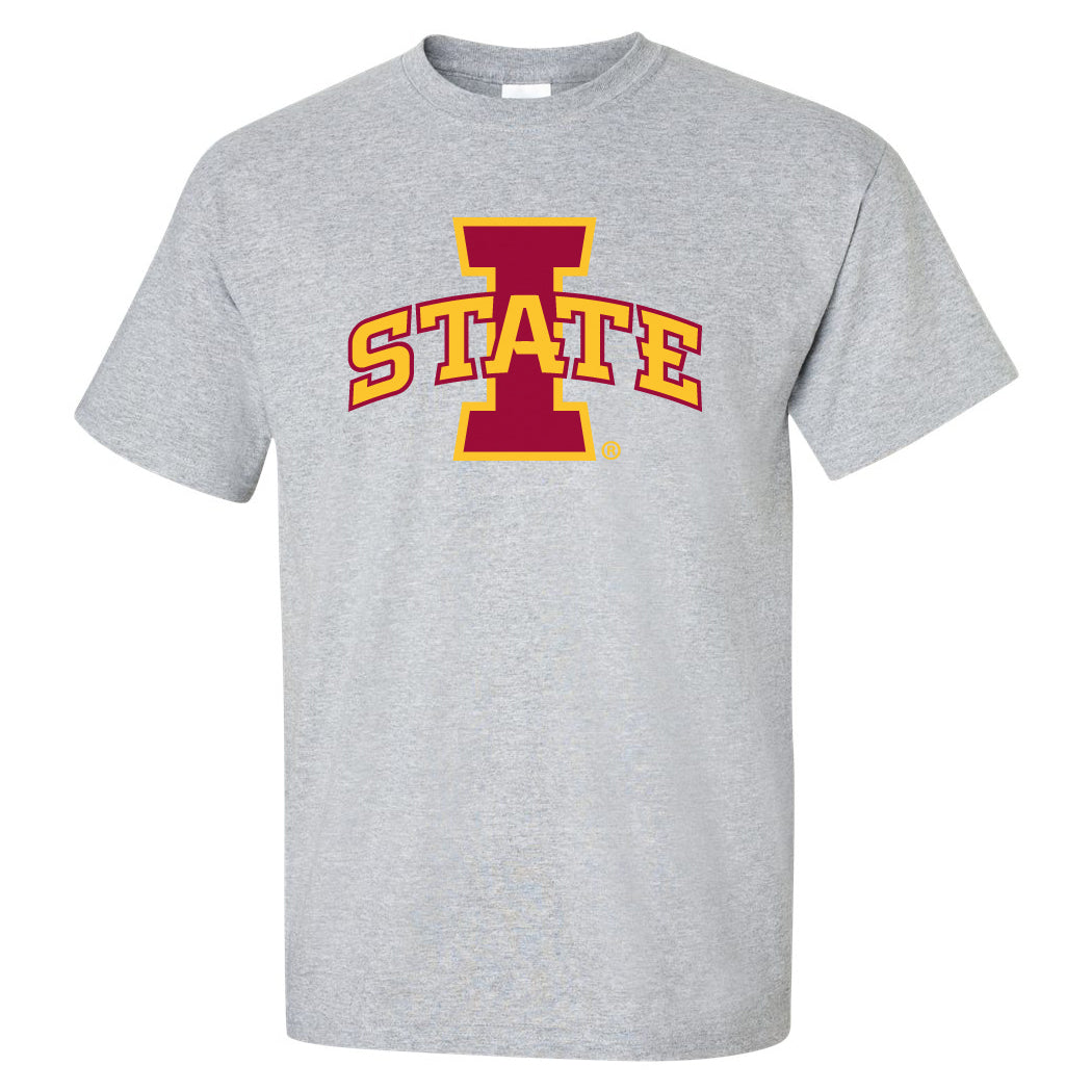 Iowa State Cyclones Tee Shirt - ISU I-STATE Logo