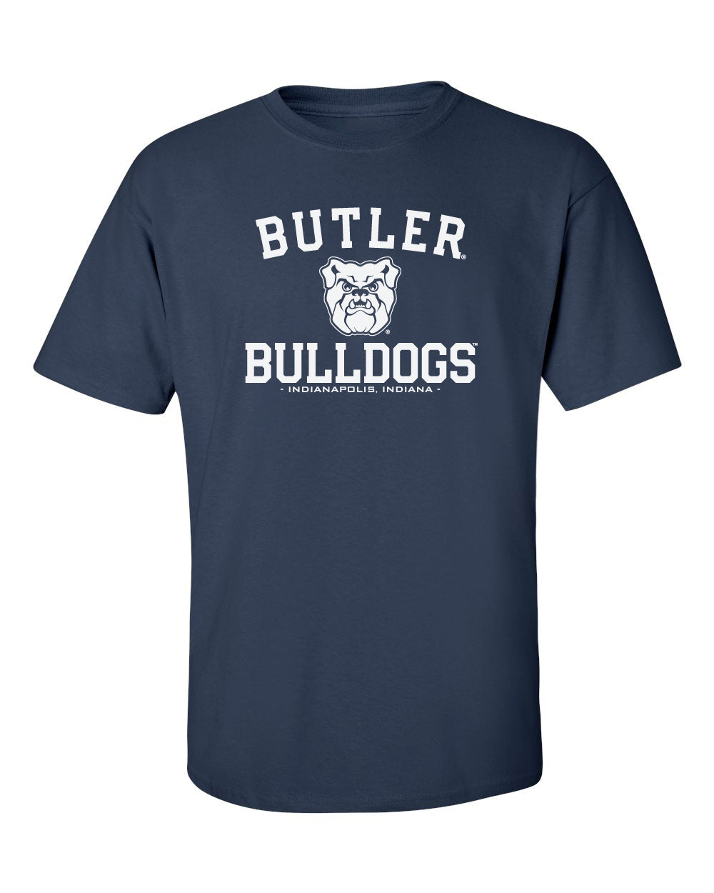 Butler Bulldogs Tee Shirt - Butler Bulldogs Arch Primary Logo