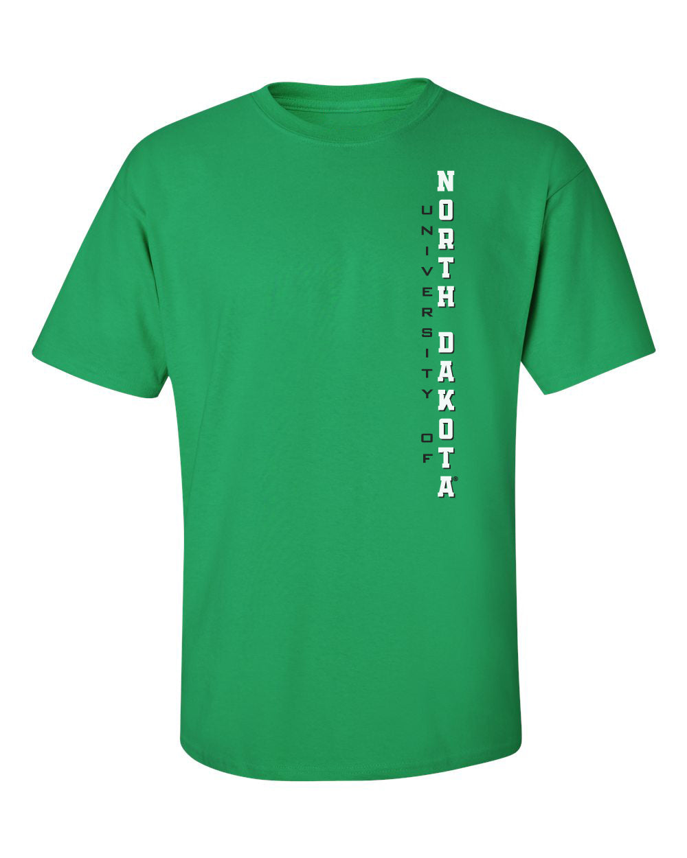 North Dakota Fighting Hawks Tee Shirt - Vertical University of North Dakota