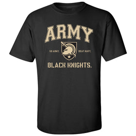 Army Black Knights Tee Shirt - Army Arch Primary Logo