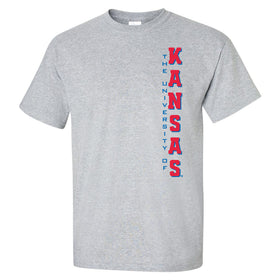 Kansas Jayhawks Tee Shirt - Vertical University of Kansas