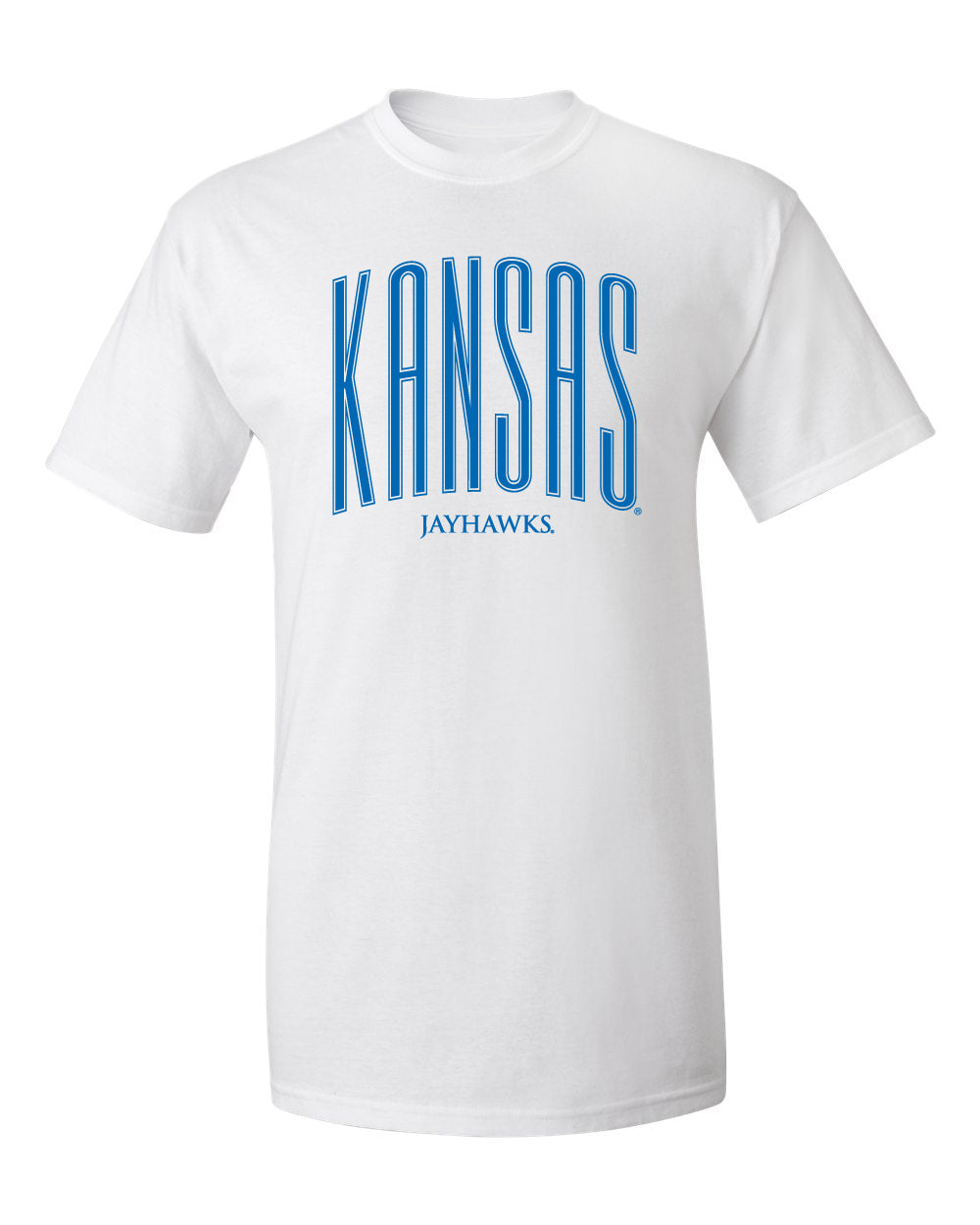 Kansas Jayhawks Tee Shirt - Tall Kansas Small Jayhawks
