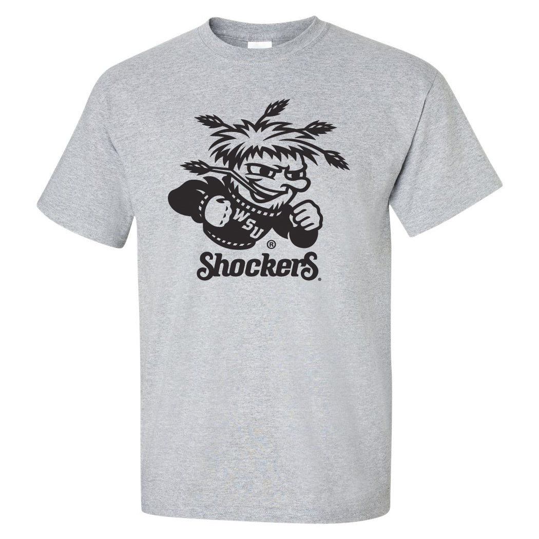 Wichita State Shockers Tee Shirt - WuShock Logo