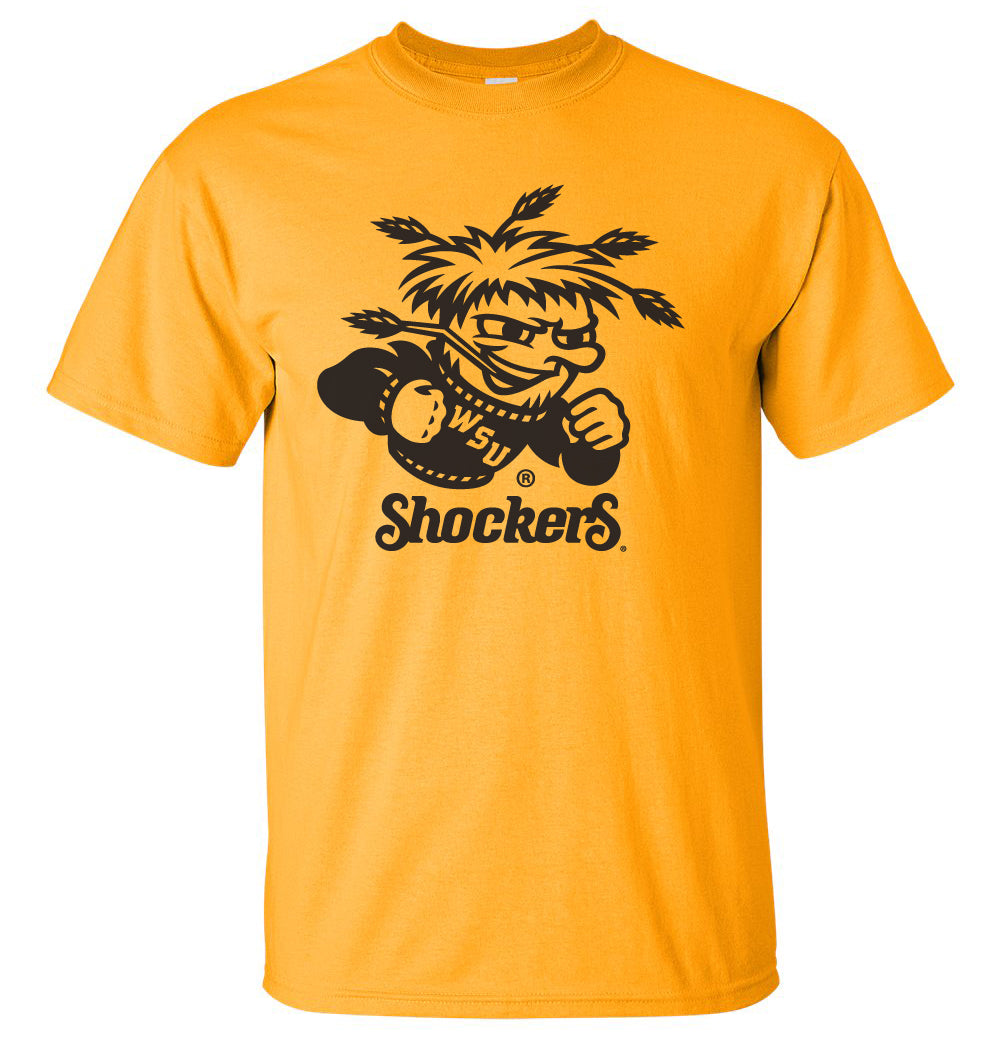 Wichita State Shockers Tee Shirt - WuShock Logo