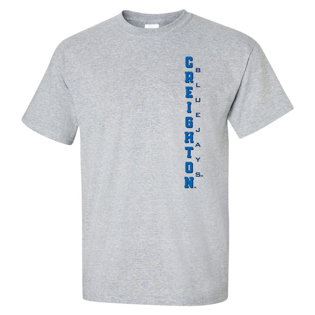 Creighton Bluejays Tee Shirt - Vertical Creighton Bluejays