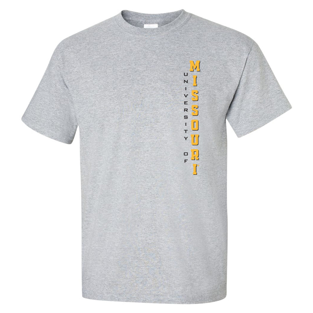 Missouri Tigers Tee Shirt - Vertical Univ of Missouri