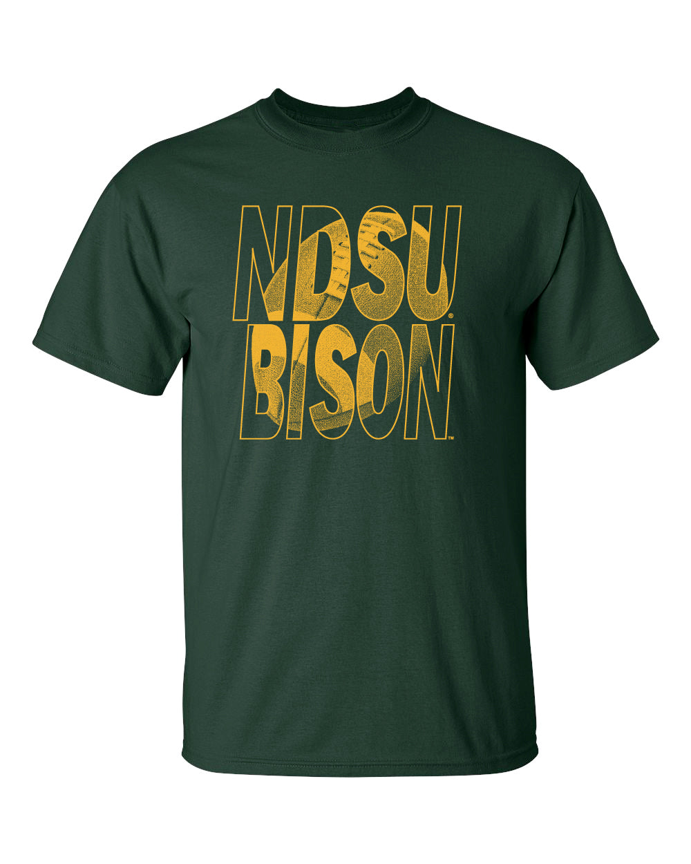 NDSU Bison Tee Shirt - NDSU Bison Football Image