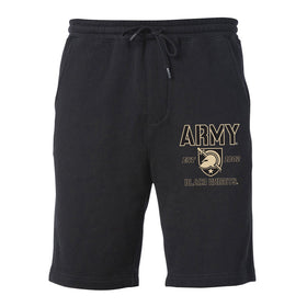 Army Black Knights Premium Fleece Shorts - Army West Point Established 1802